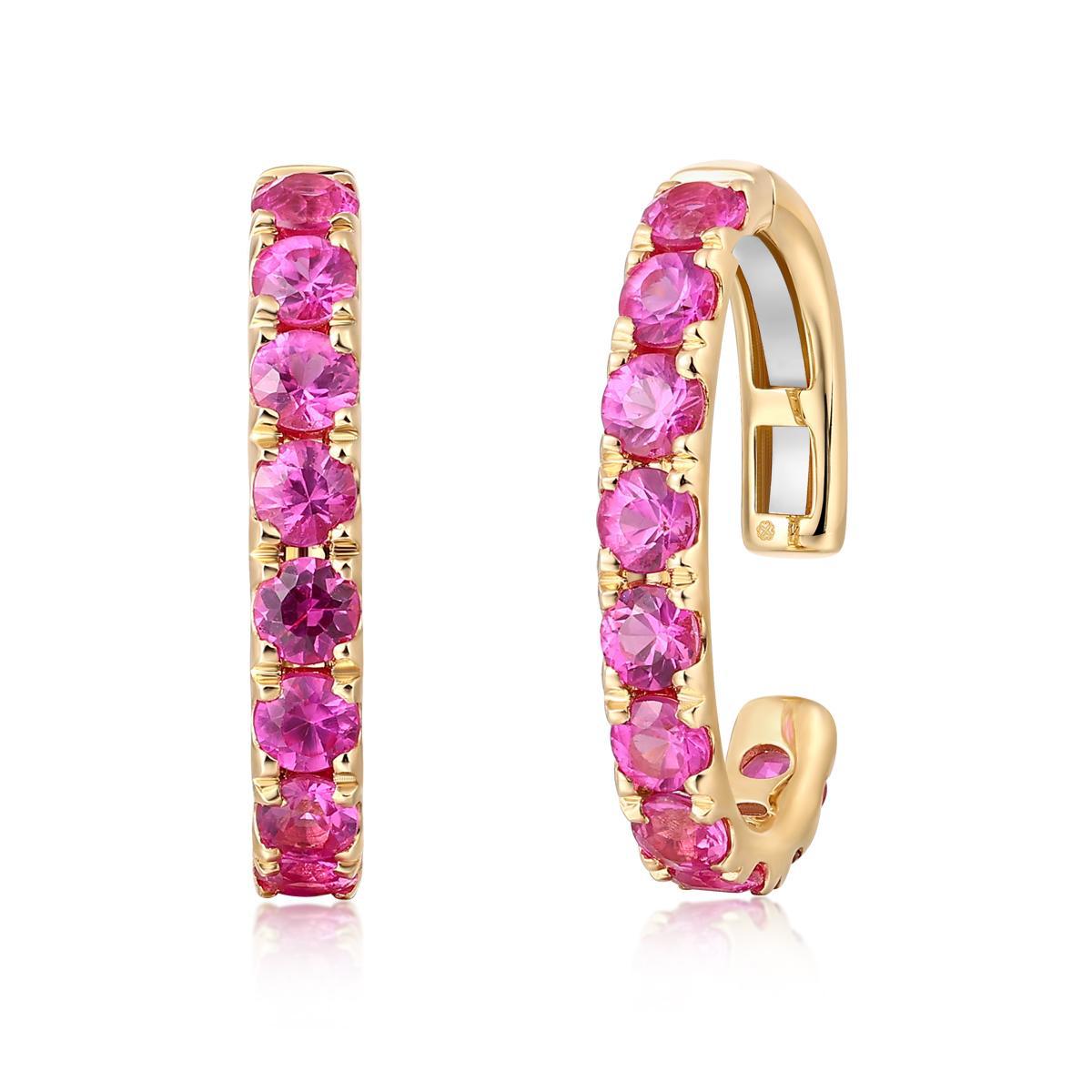 14K Large Gold Ear Cuff - Nolita