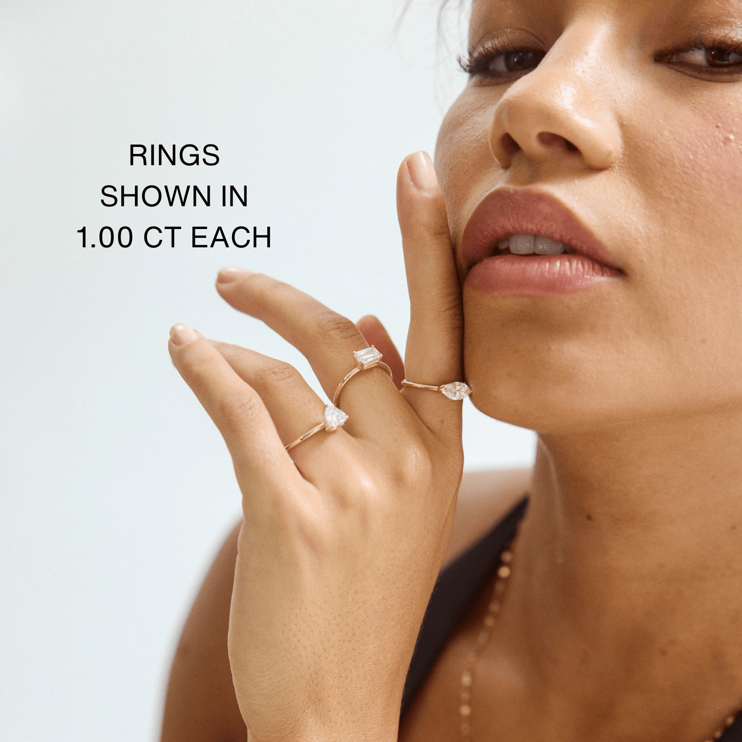 14K Marquise Lab Grown Diamond Solitaire Ring - Nolita
