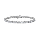 14K Oval Cut Lab Grown Diamond Tennis Bracelet - Nolita