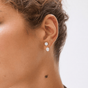 14K Oval Lab Diamond Earring Jacket - Nolita