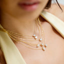 14K Oval Lab Grown Diamond Solitaire Necklace - Nolita