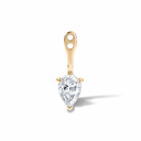 14K Pear Lab Diamond Earring Jacket - Nolita