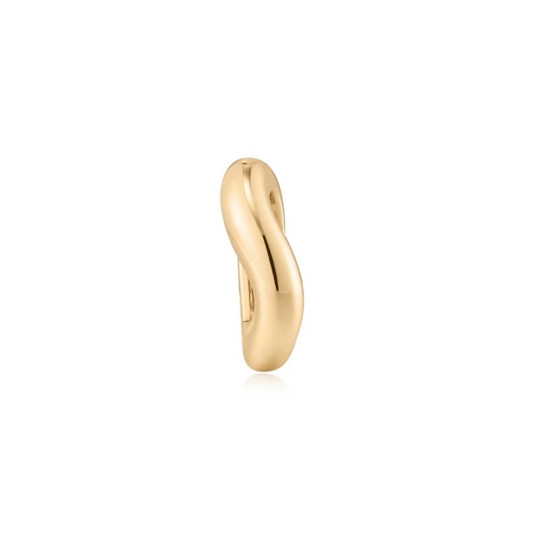 14K Sera S-Curve Gold Connector Charm - Nolita