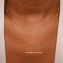 14k Singapore Chain Necklace - Nolita