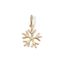 14K Snow Flake Charm - Nolita