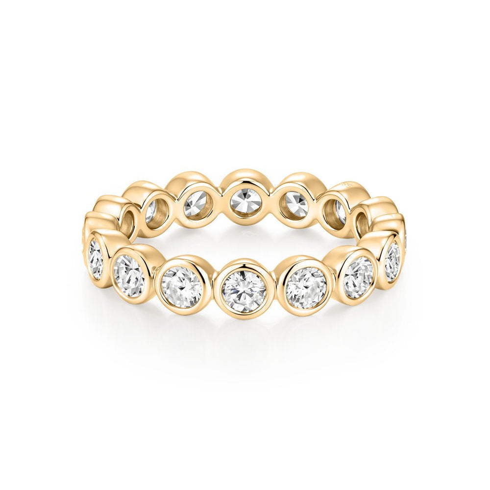 14K Soléa Bezel Lab Diamond Eternity Band
