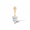 14K Pear Lab Diamond Earring Jacket
