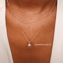 14K Lab Grown Diamond Pendant