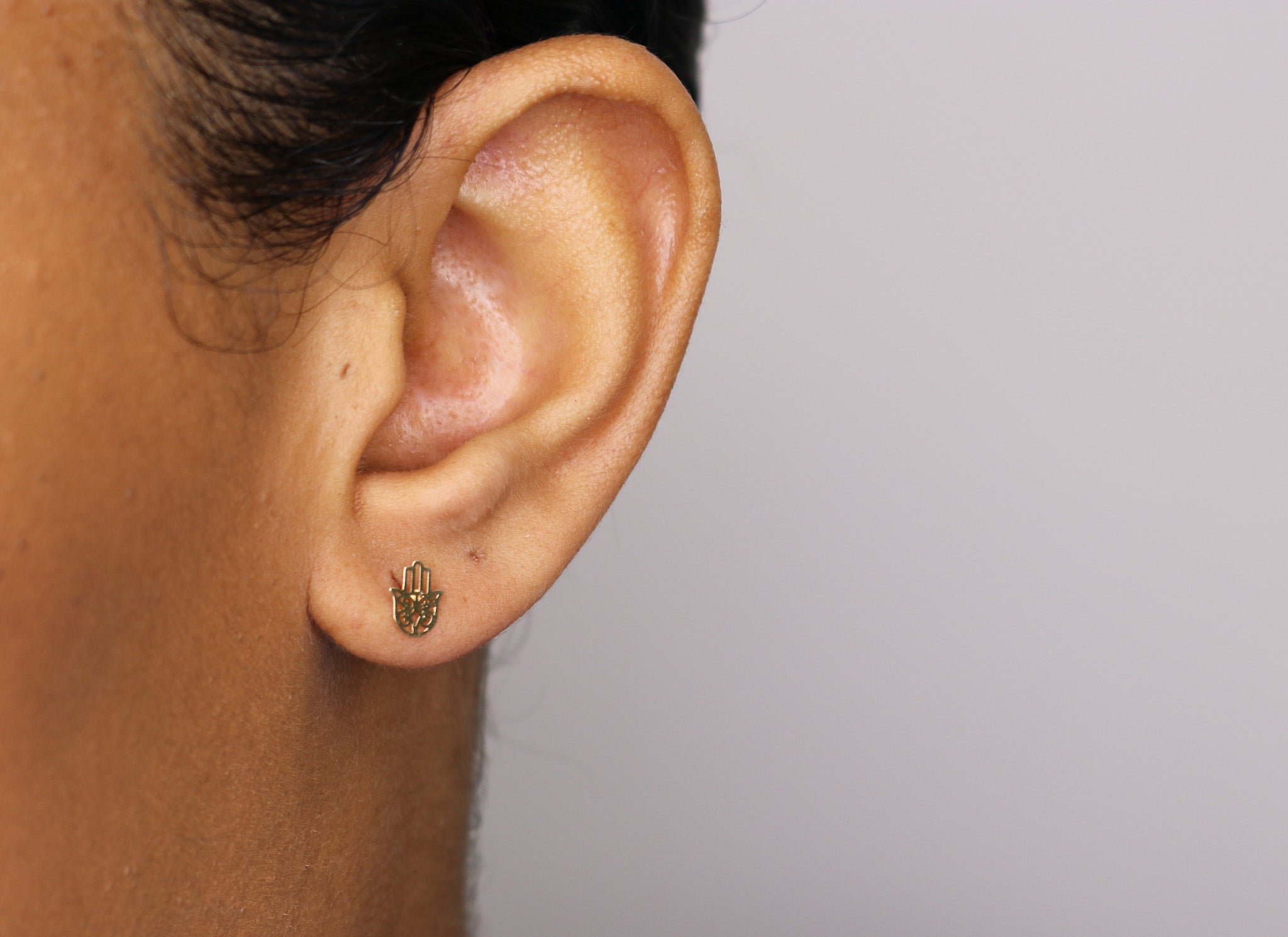 14K Gold Hamsa Hand
