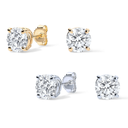 FREE 14K Diamond Lab Studs 0.50 ctw Lab Orders $850 - (Same gold color as purchase)