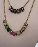 14K Diamond 4 Leaf Clover Spacer Bead