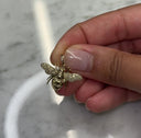 14K Diamond Bee Charm