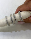 14K Emerald Cut Lab Diamond Eternity Band