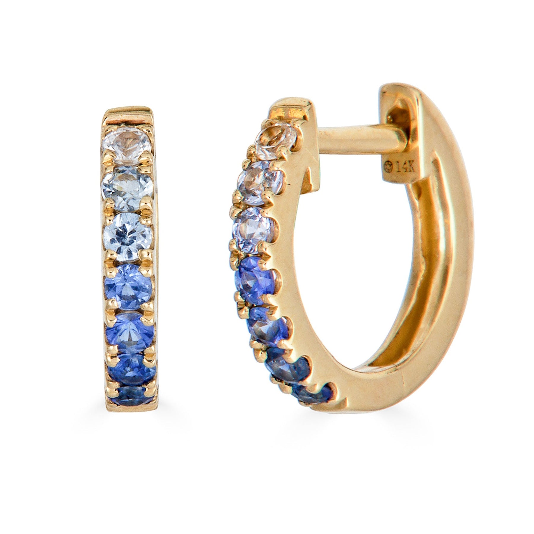 Thoby Blue Sapphire Tubular Huggies