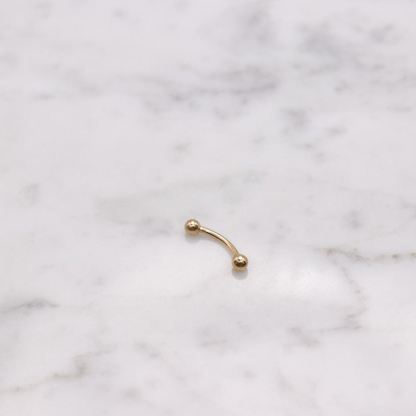 14K Curved Barbell - Nolita