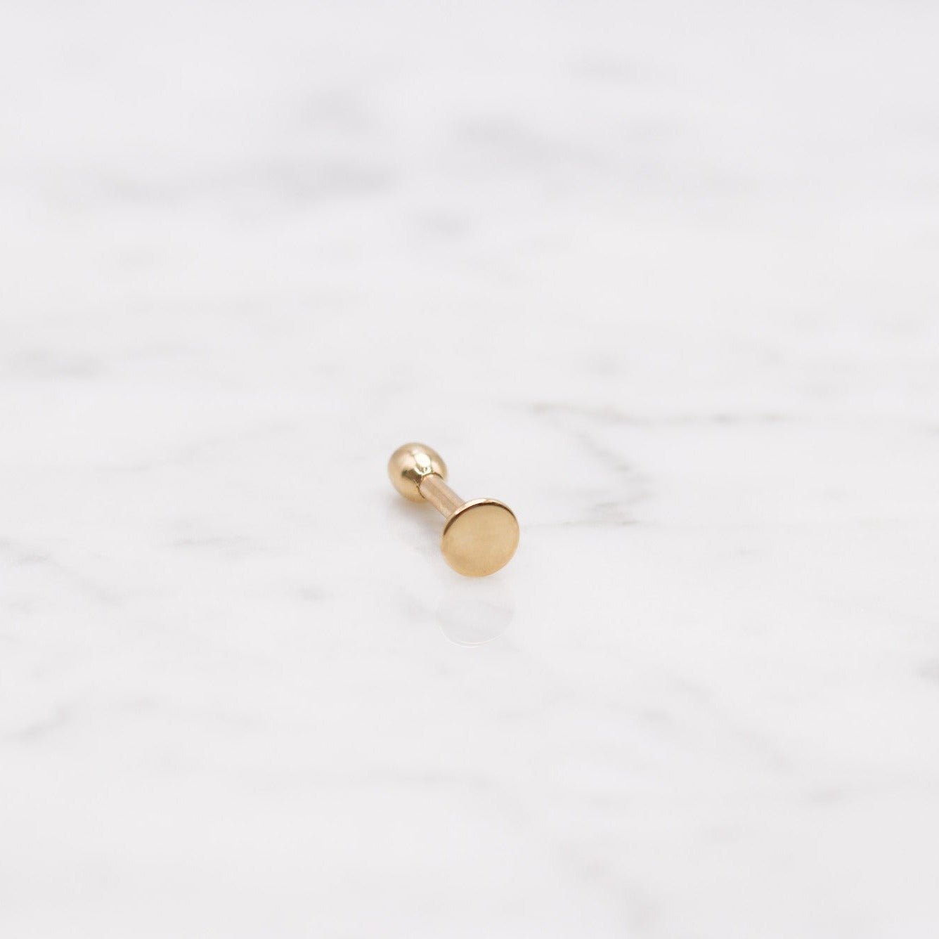 14K CZ Labret Stud - Nolita