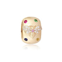 14K Diamond Butterfly Spacer Bead - Nolita