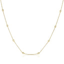14K Diamond by the Yard Necklace - Nolita