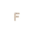 14K Diamond Initial Stud - Nolita