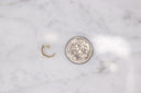 14K Diamond Mini Clasp - Nolita