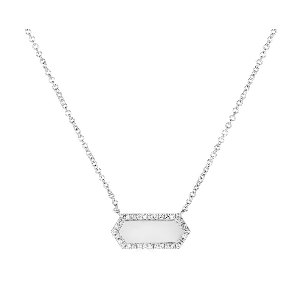 14K Diamond Name Necklace - Nolita