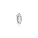 14K Diamond Small Lock - Nolita