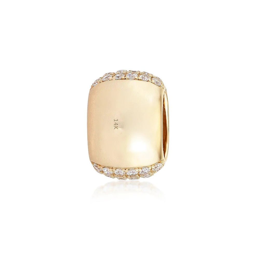 14K Diamond Spacer Bead - Nolita
