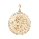 14K Diamond Zodiac Charm - Nolita