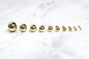 14K Gold Ball Studs - Nolita