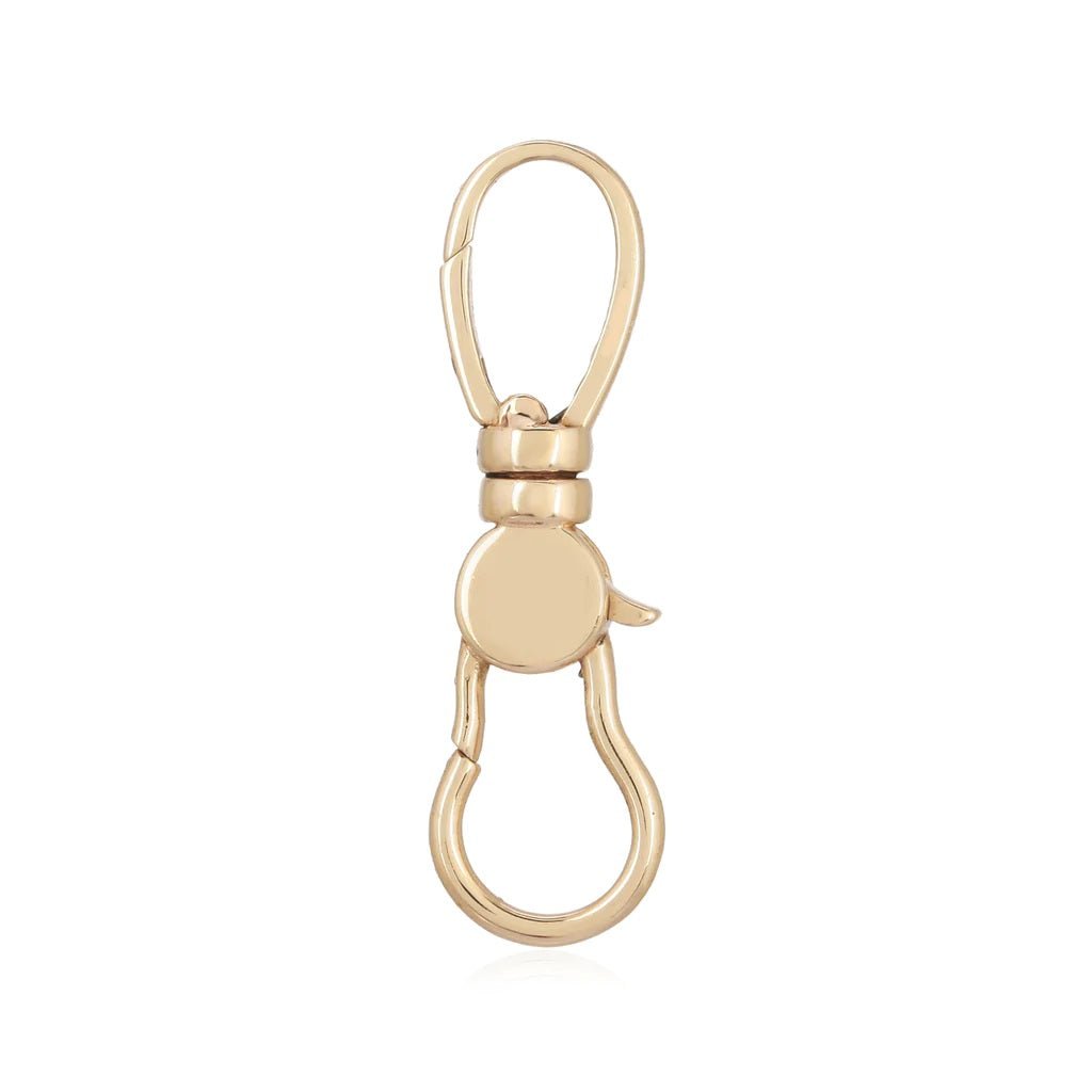 14K Gold Charm Lock - Nolita