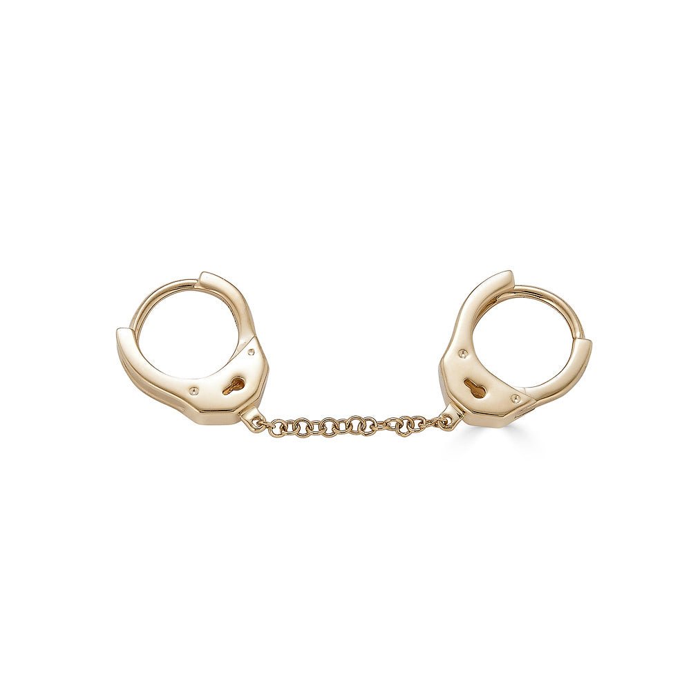 14K Gold Hand Cuff Earrings - Nolita