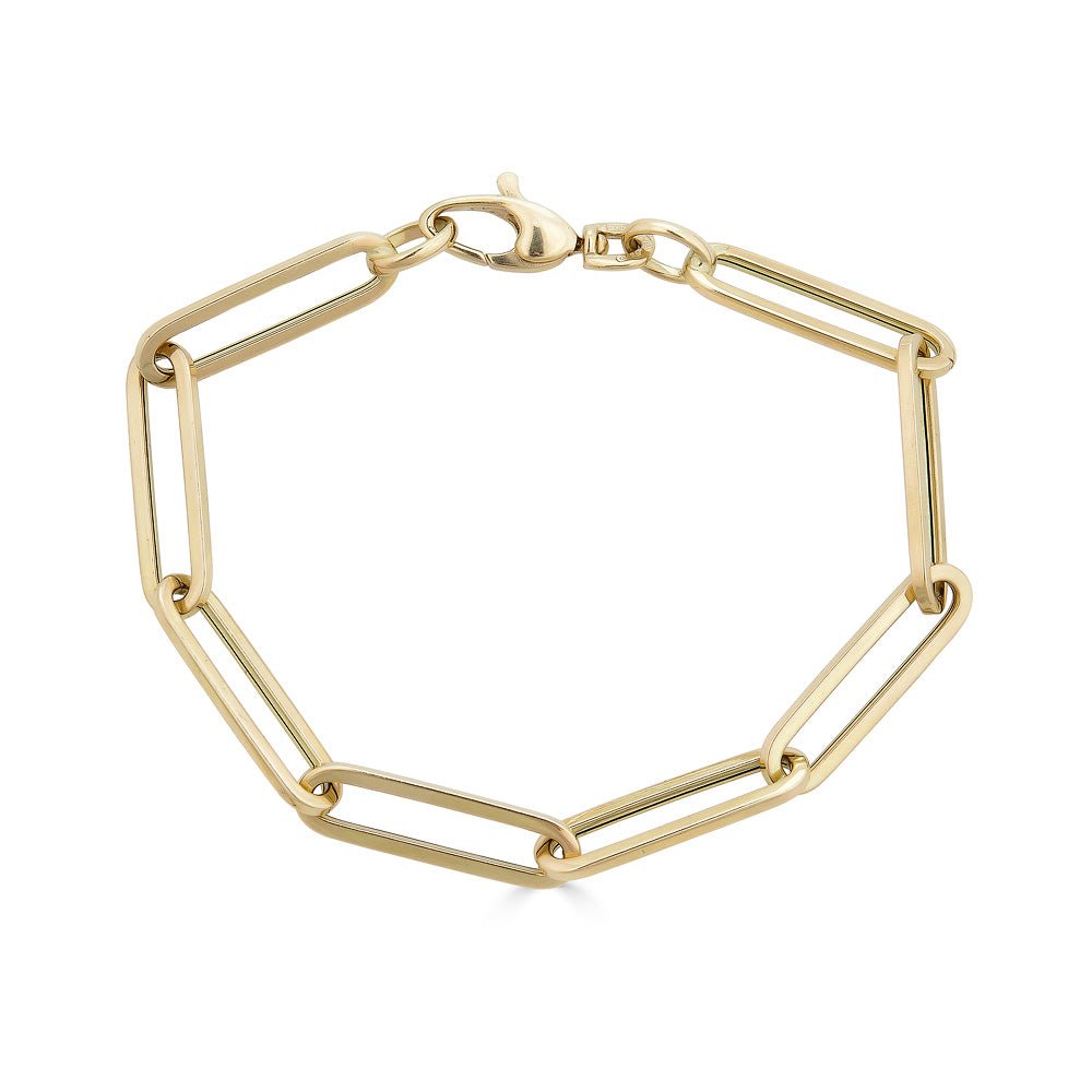 14K Gold XL Link Bracelet - Nolita