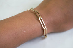 14K Gold XL Link Bracelet - Nolita