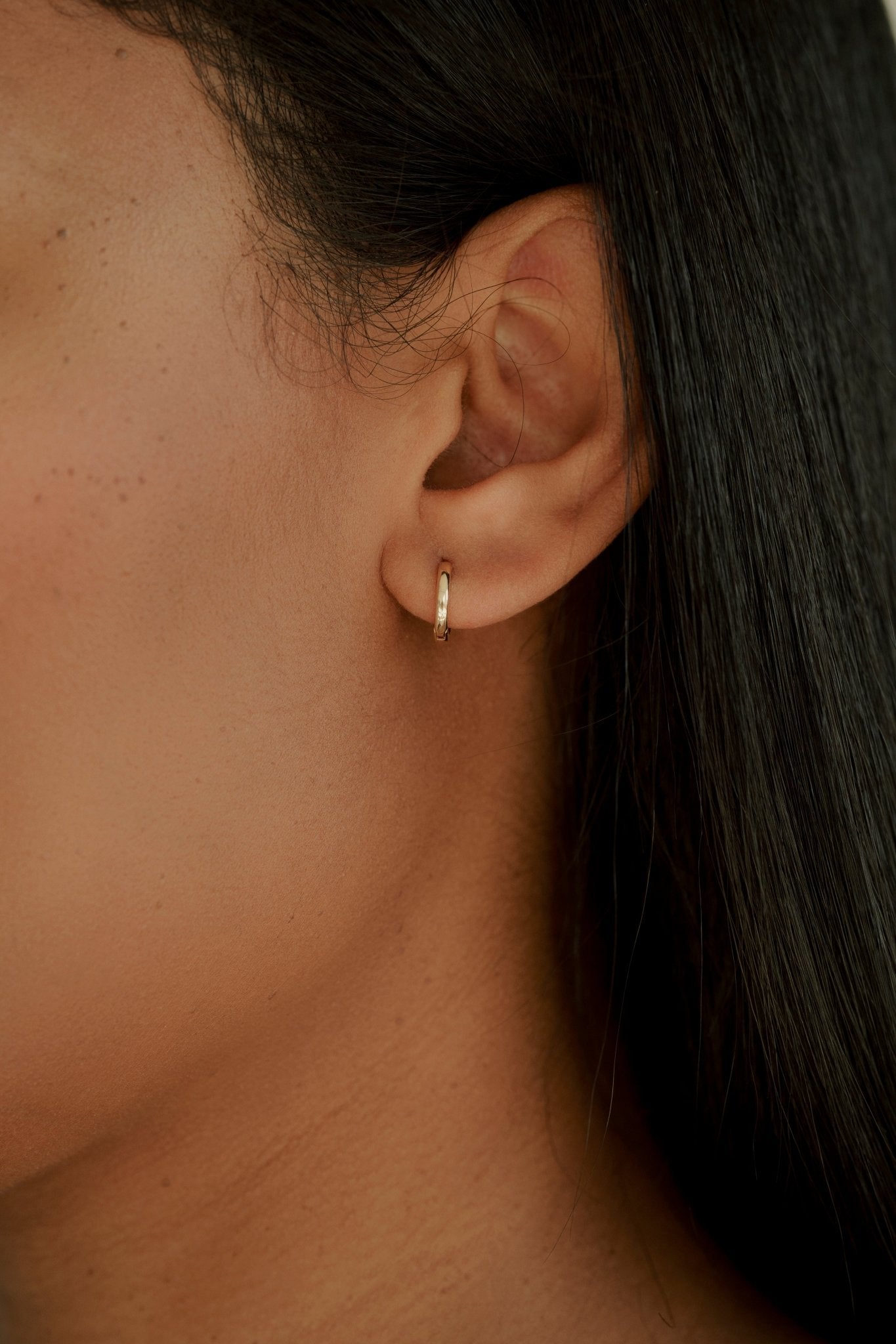 14K Huggie Earrings - Nolita