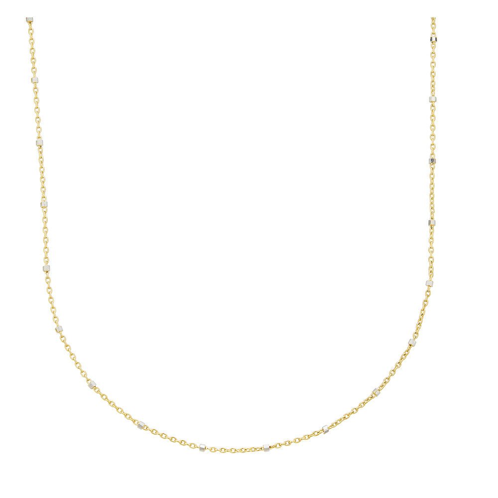 14K Saturn Necklace - Nolita