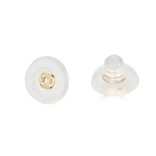 14K Silicone Back Earring Back