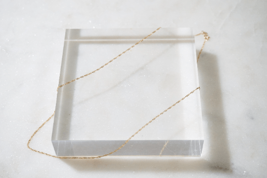 14k Singapore Chain Necklace - Nolita