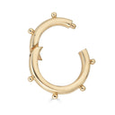 14K Solid Gold Enhancer Charm Lock - Nolita
