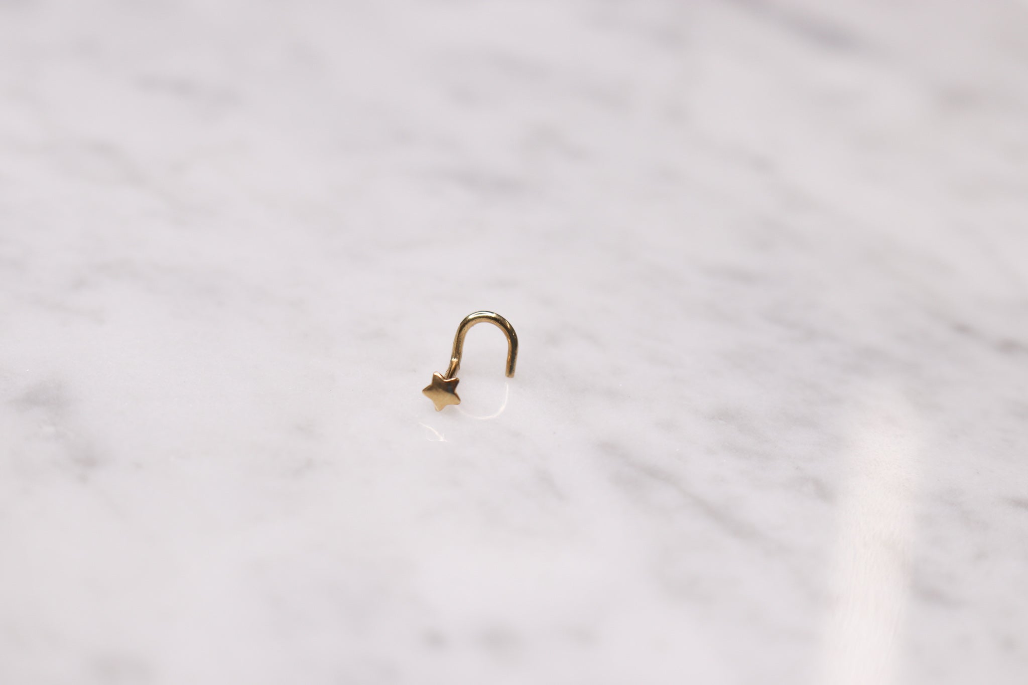 14K Star Nose Stud - Nolita