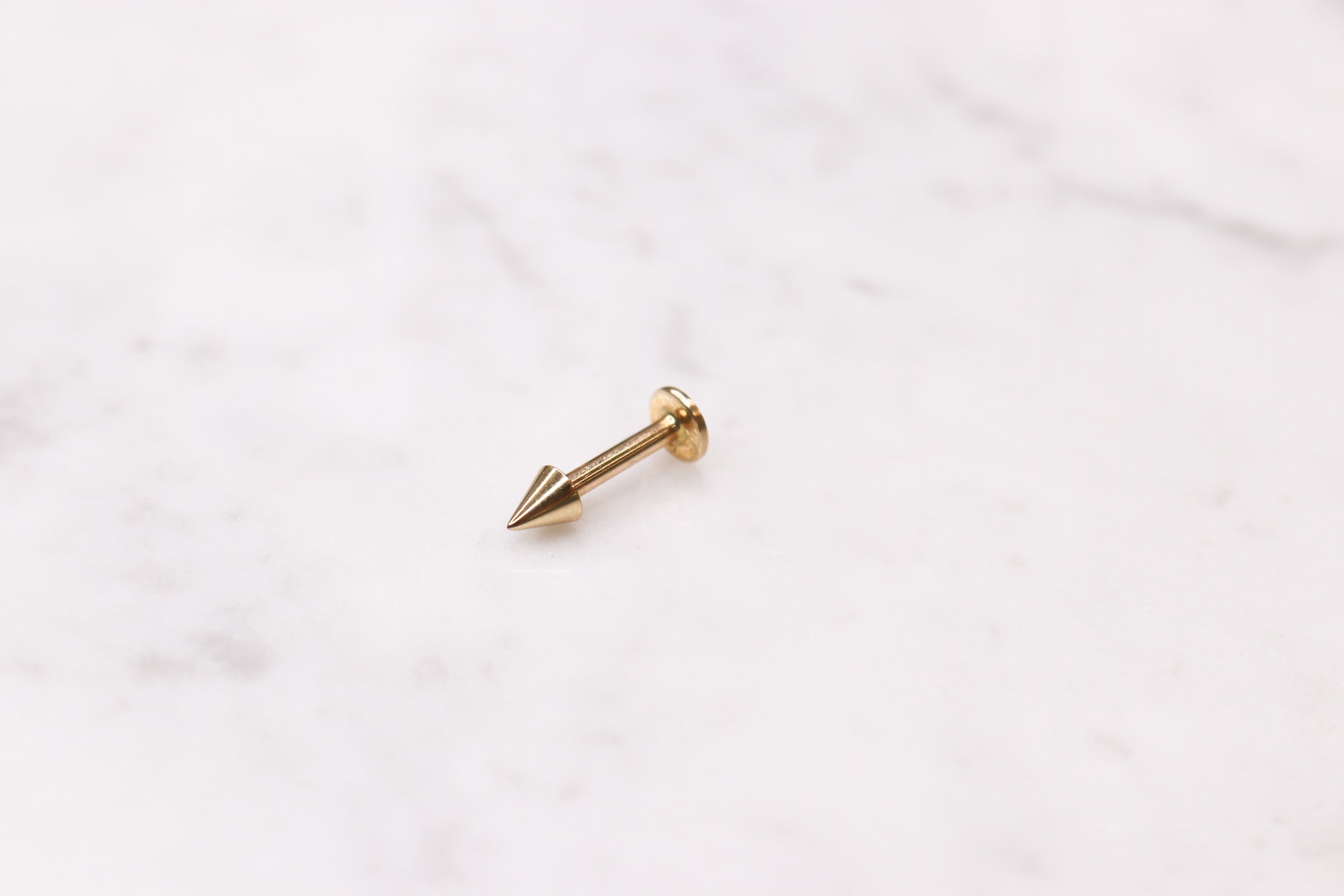 14K Threaded Labret Stud - Nolita