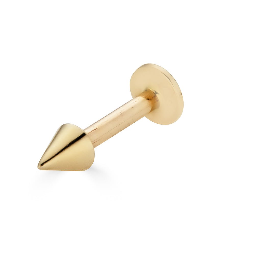 14K Threaded Labret Stud - Nolita