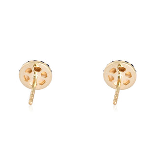 14K Diamond Evil Eye Earrings